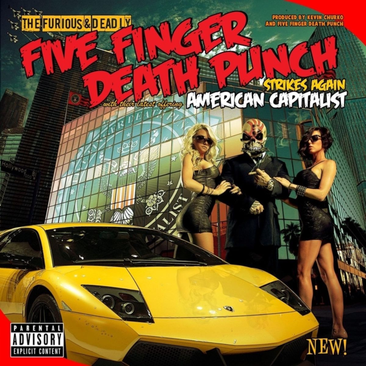 Afbeelding van Five Finger Death Punch - American Capitalist