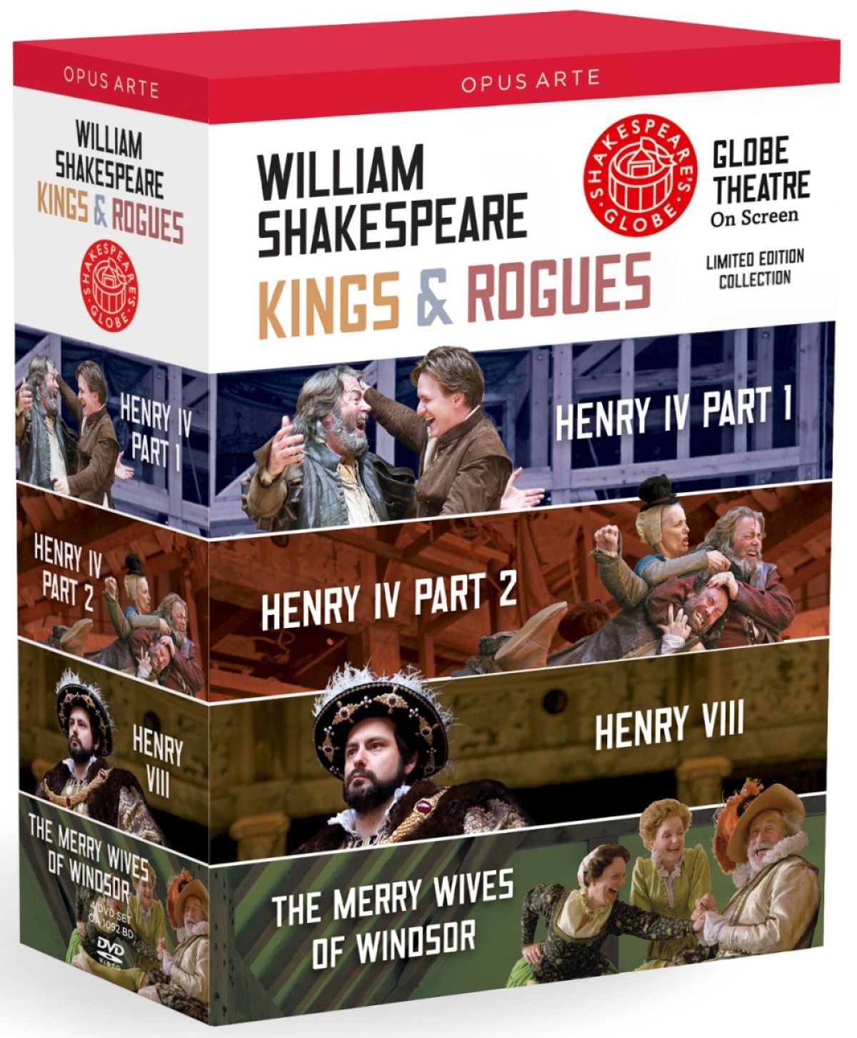Afbeelding van Kings & Rogues: Henry Iv/Henry Viii/The Merry Wives Of Windsor