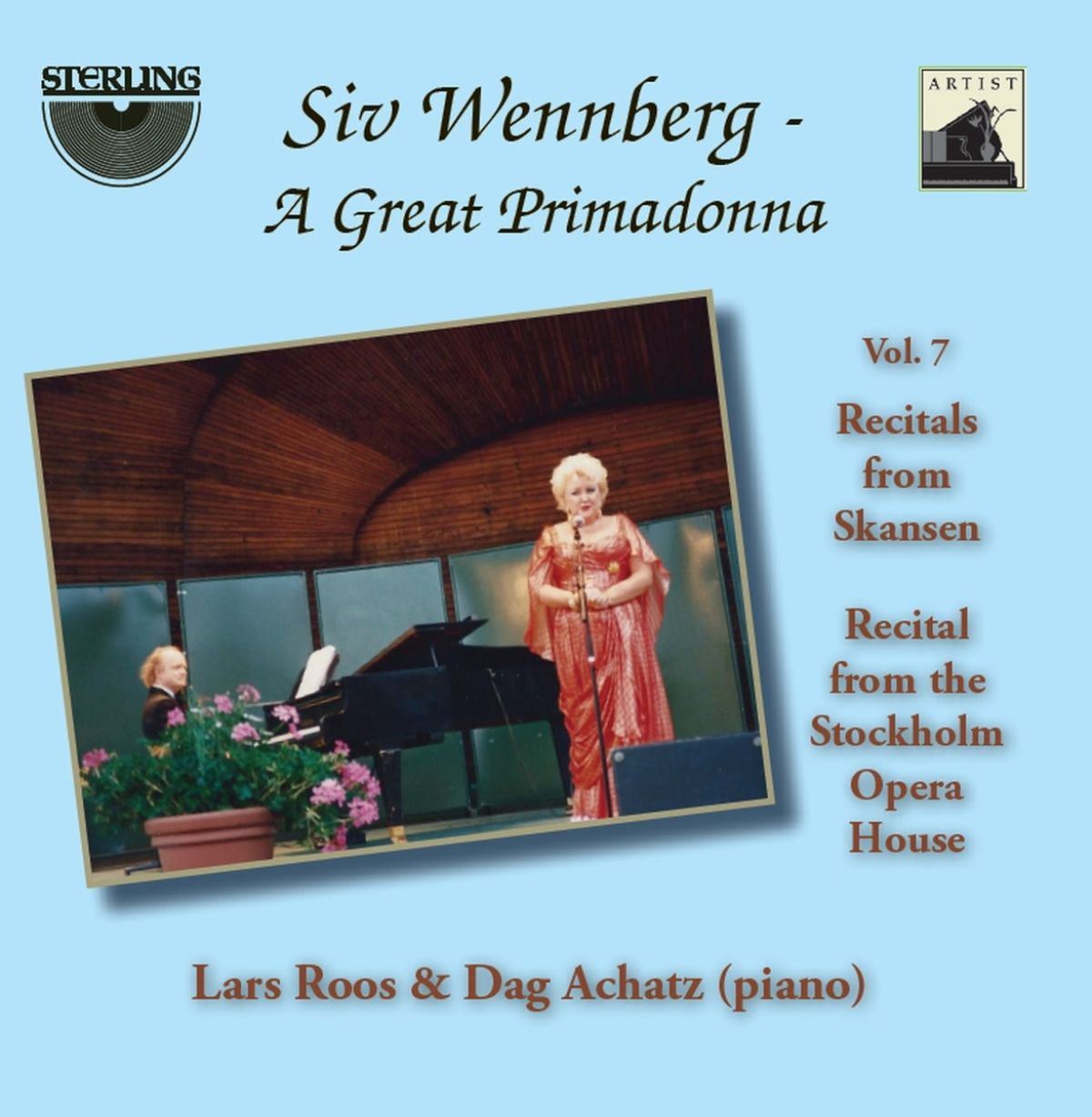 Afbeelding van Siv Wennberg - Recitals From Skansen : Recitals From The Stockholm Opera House