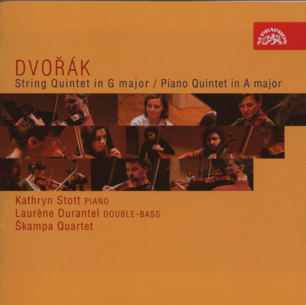 Afbeelding van Laurène Durantel, Kathryn Stott, Skampa Quartet - Dvořák: String Quintet & Piano Quintet
