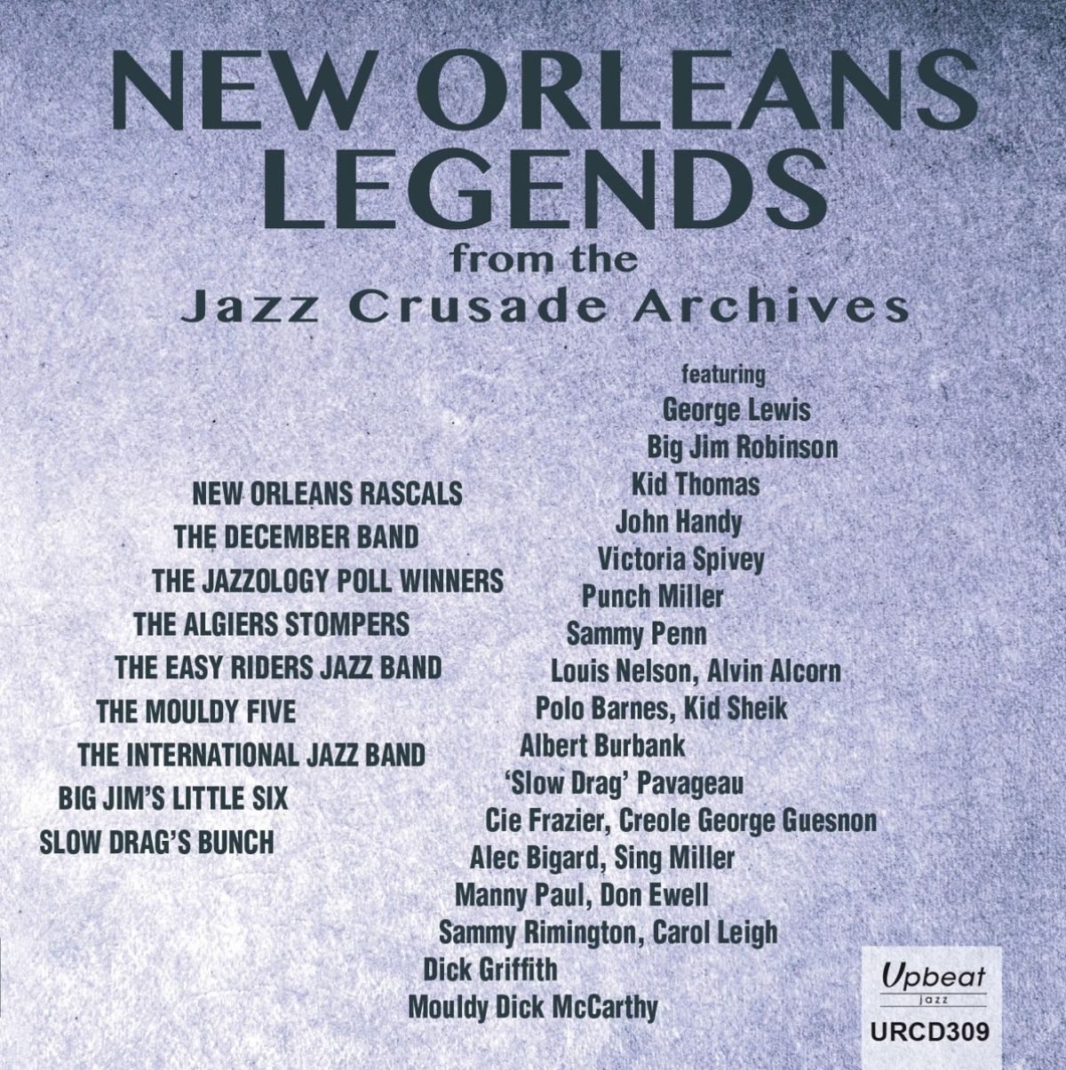 Afbeelding van Various Artists - New Orleans Legends From The Jazz Crusade Archives