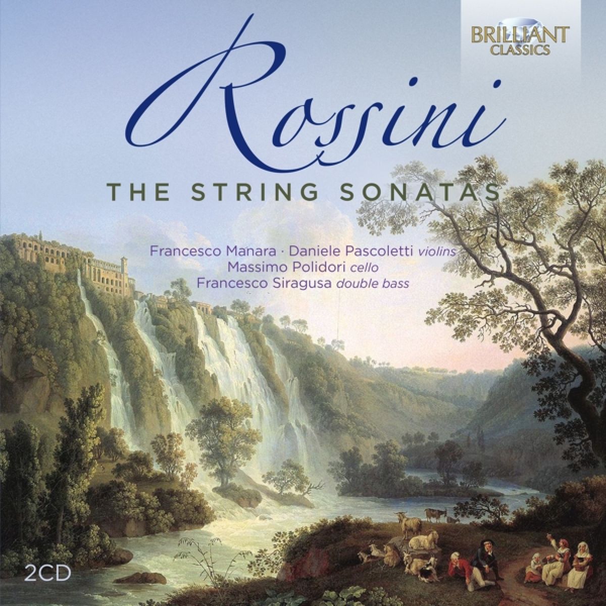 Afbeelding van Francesco Manara - Rossini: The String Sonatas