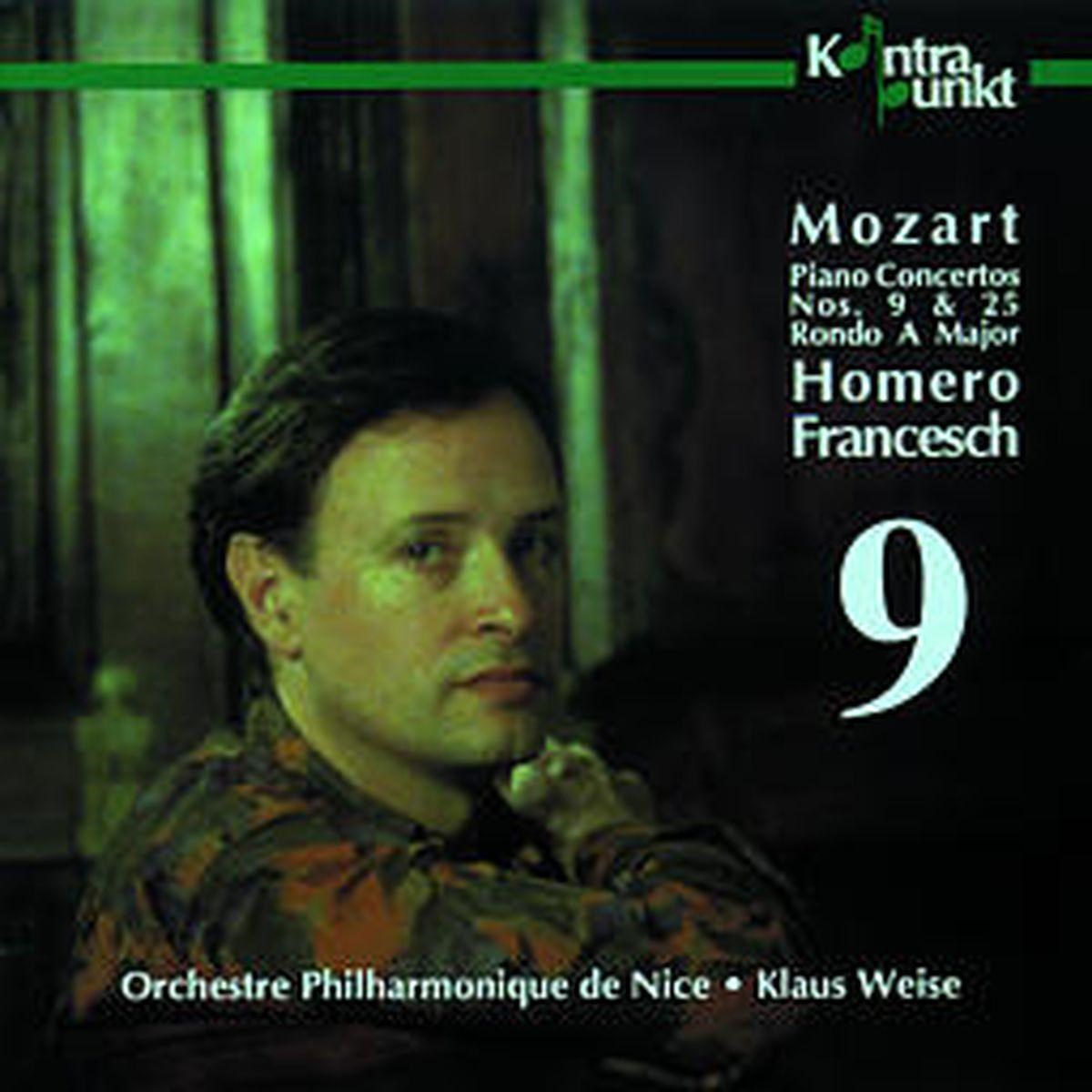 Afbeelding van Homero Francesch & Klaus Weise - Mozart: Piano Concertos No. 9 & 25, Rondo