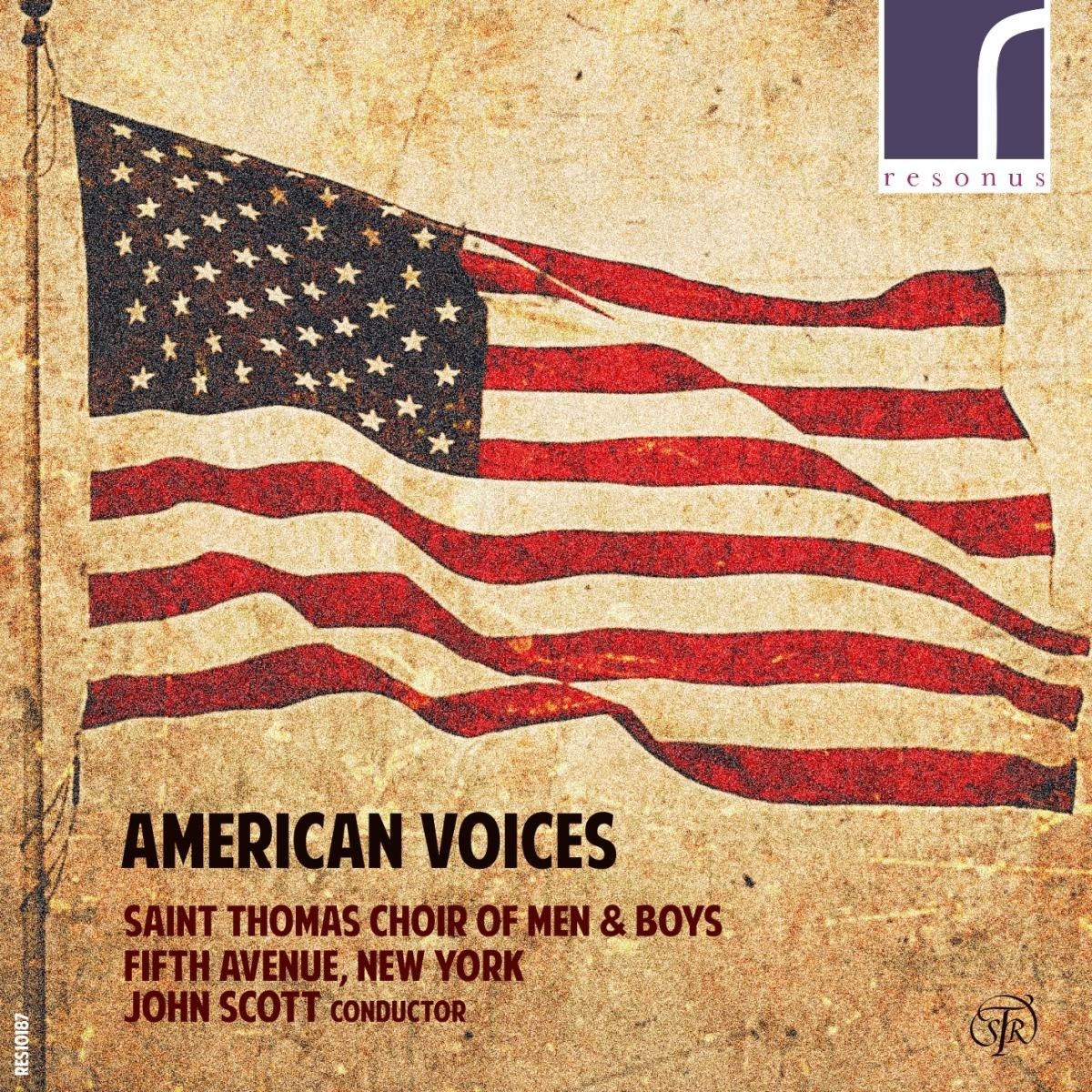 Afbeelding van The Saint Thomas Choir Of Men & Boys, John Scott - American Voices