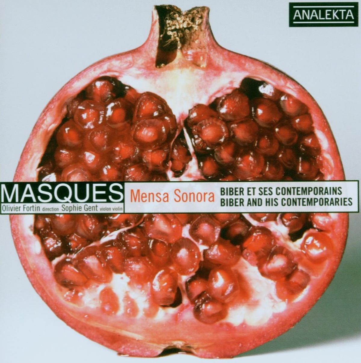 Afbeelding van Masques, Olivier Fortin - Mensa Sonora: Biber and his Contemporaries