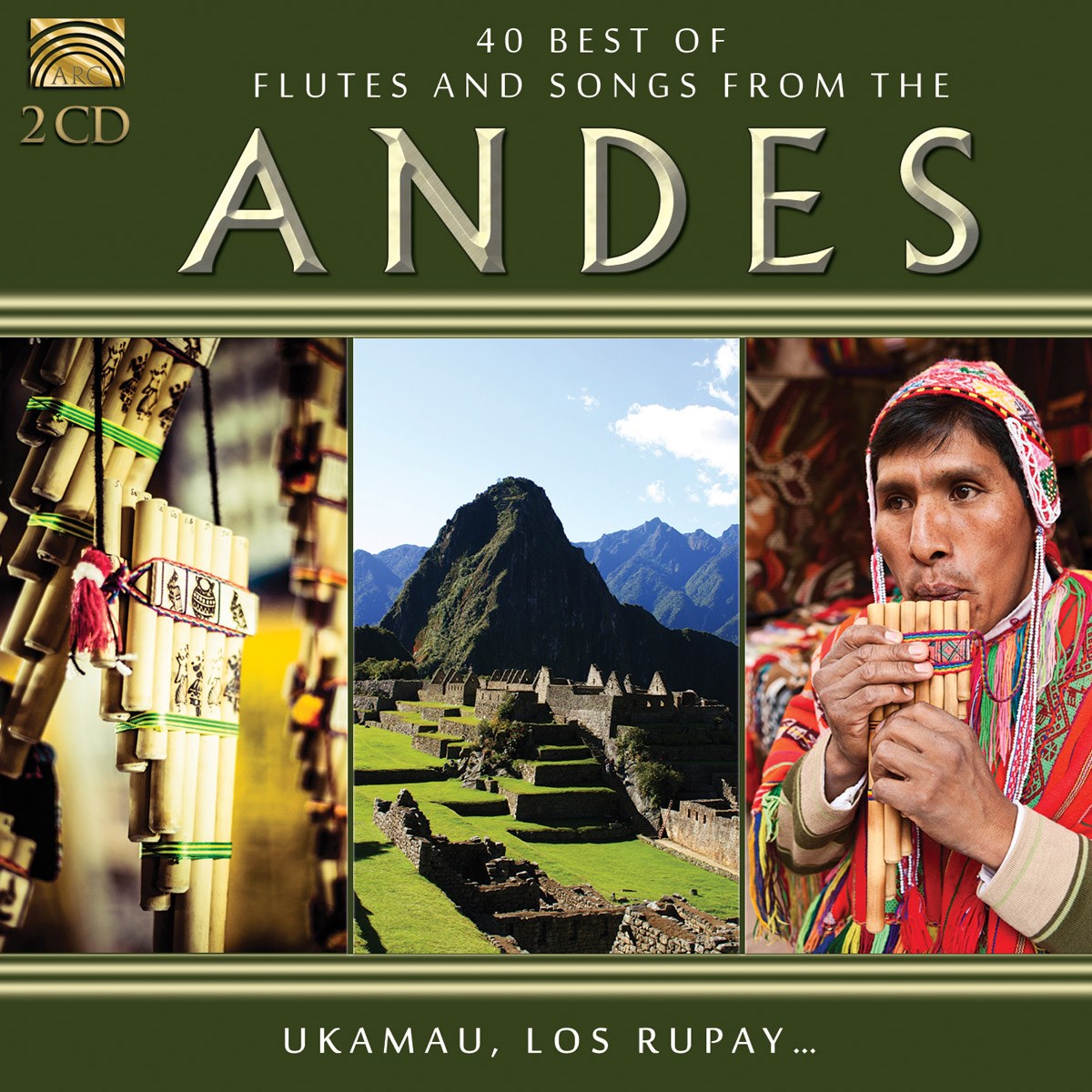 Various Artists - 40 Best Of Flutes And Songs From The Andes