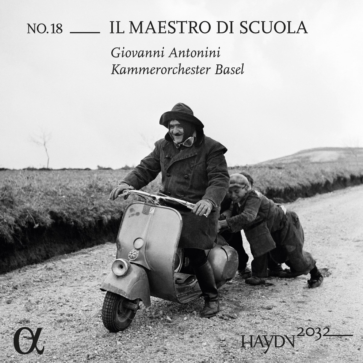 Afbeelding van Giovanni Antonini, Kammerorchester Basel - Haydn 2032, Vol. 18: Il Maestro Di Scuola