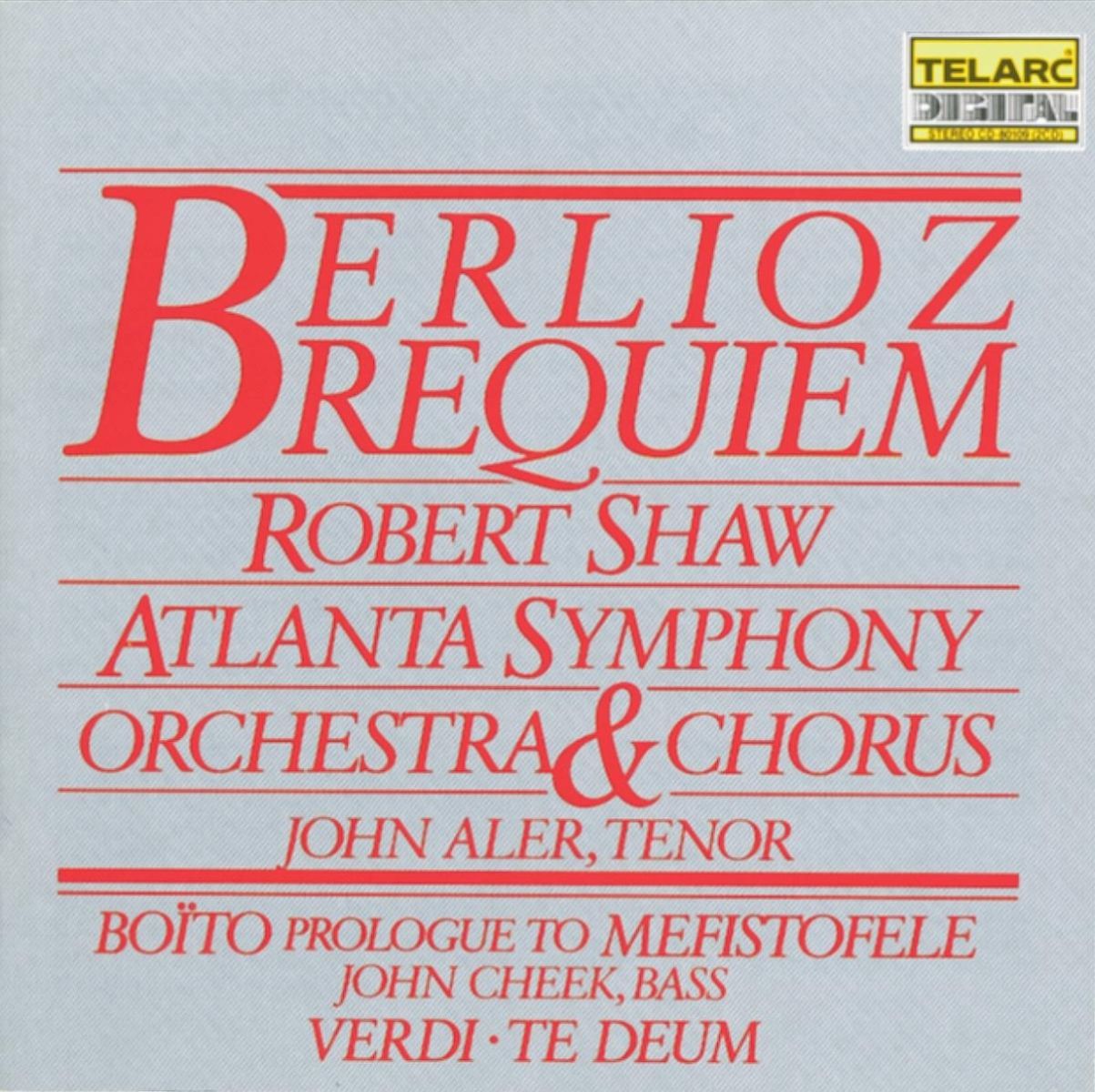 Afbeelding van Atlanta Symphony Orchestra & Chorus, Robert Shaw - Berloiz: Requiem Op.5