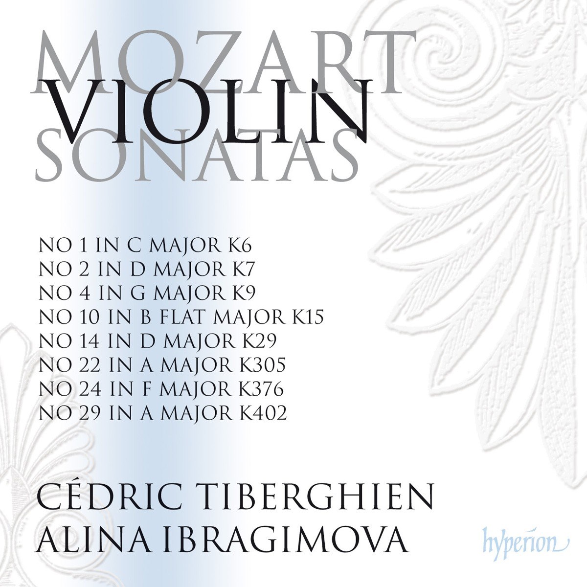 Afbeelding van Mozart: Violin Sonatas Nos. 22, 24, 29 (K. 305, 37