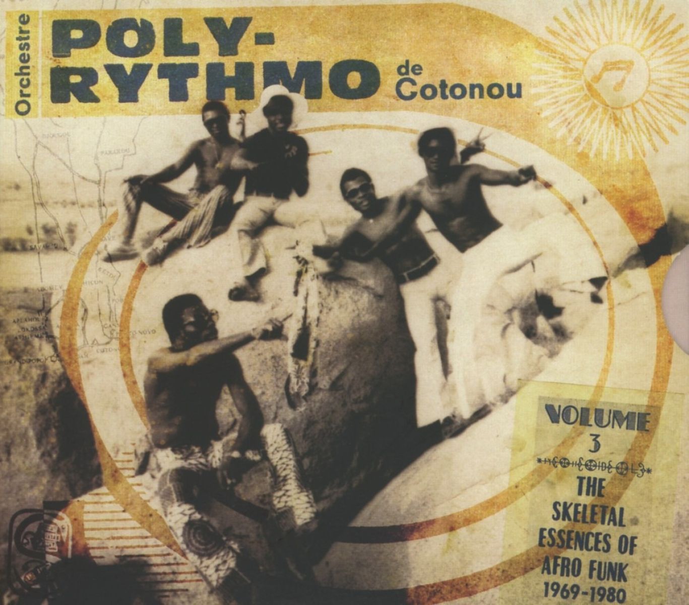 Afbeelding van Orchestre Poly-Rythmo De Cotonou - Vol. 3: The Skeletal Essences Of Afro Funk
