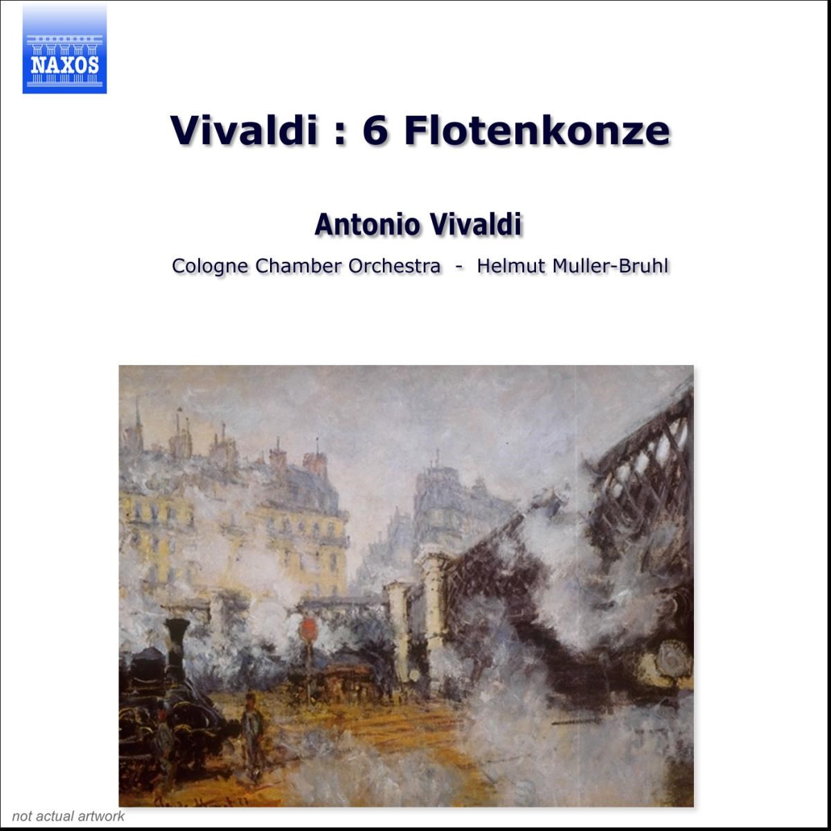 Afbeelding van Daniel Rothert, Kölner Kammerorchester, Helmut Müller-Brühl - Vivaldi: 6 Flötenkanzerte Opus 10