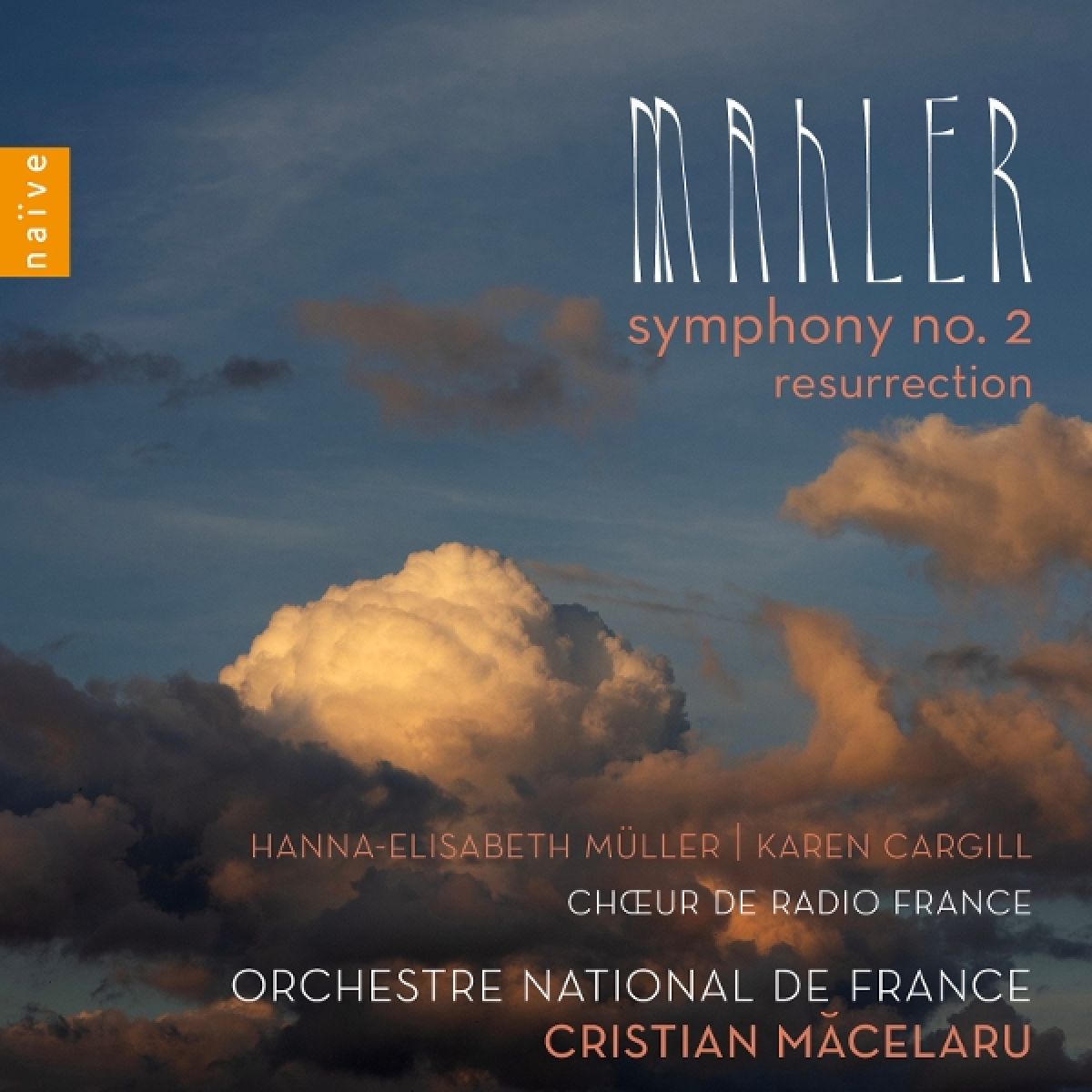 Afbeelding van Orchestre National De France & Cristian Macelaru - Mahler: Symphony No. 2 Resurrection