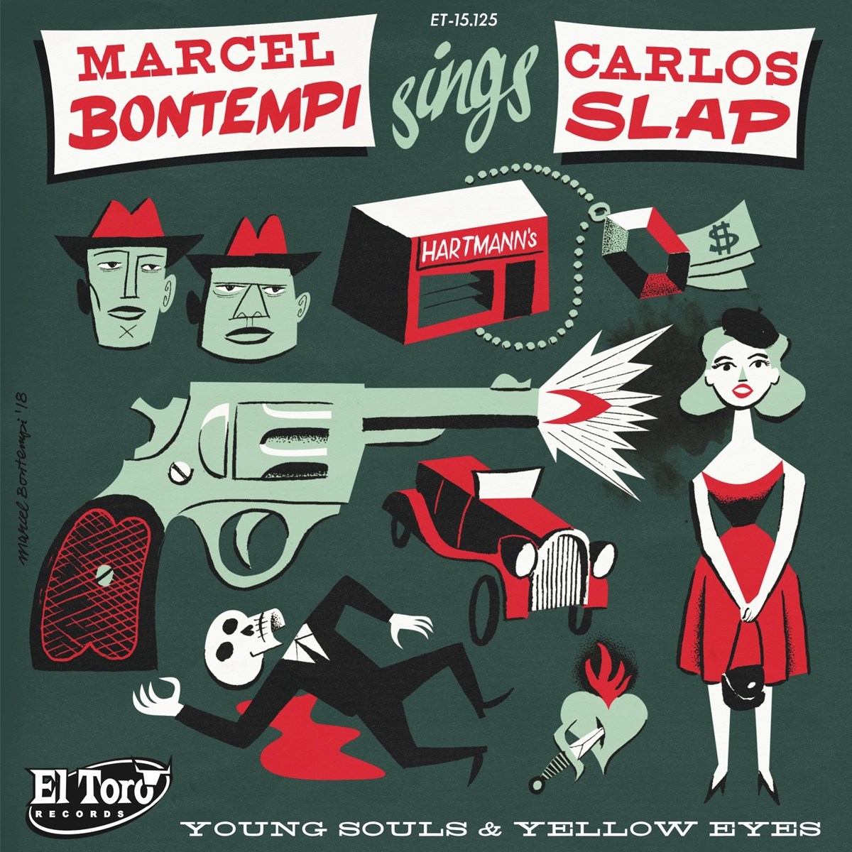 Afbeelding van Marcel Bontempi, Carlos Slap - Young Souls & Yellow Eyes