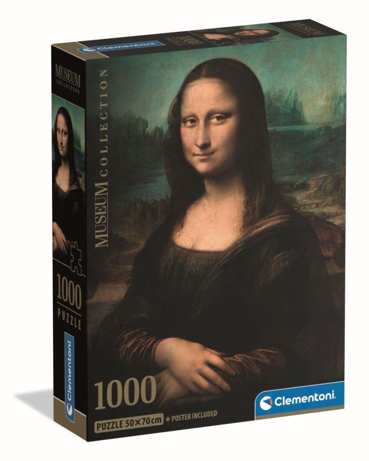 Afbeelding van Museum Collection - Da Vinci - Mona Lisa (Compact Box 1000 stukjes)