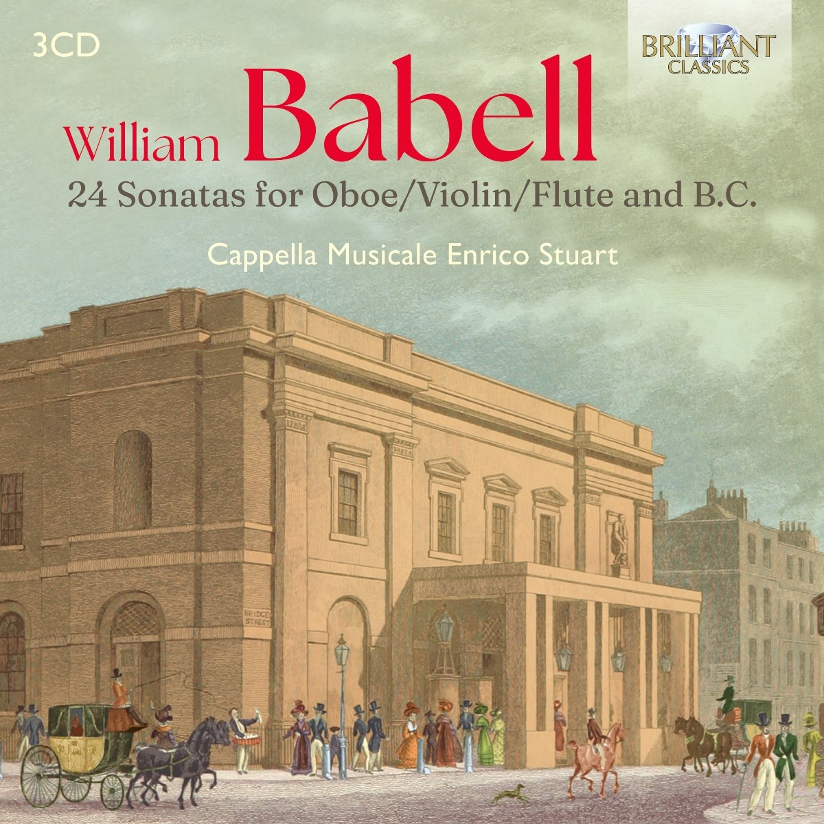 Afbeelding van Cappella Musicale Enrico Stuart - Babell: 24 Sonatas For Oboe/Violin/Flute And B.C.