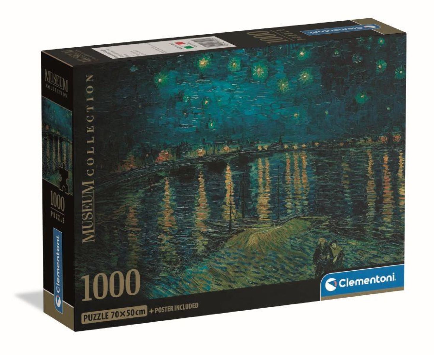 Afbeelding van Museum Collection - Van Gogh - Starry Night Over The Rhone (Cfompact Box 1000 stukjes)