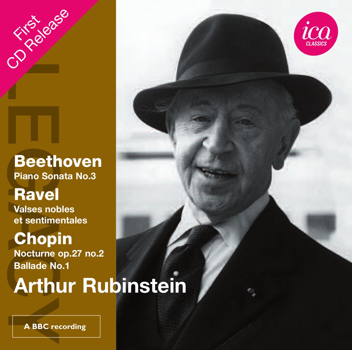 Arthur Rubinstein - Beethoven: Piano Sonata No. 3 | Ravel:Valses Nobles Et Sentimentales | Chopin: Nocturne Op.27 no.2