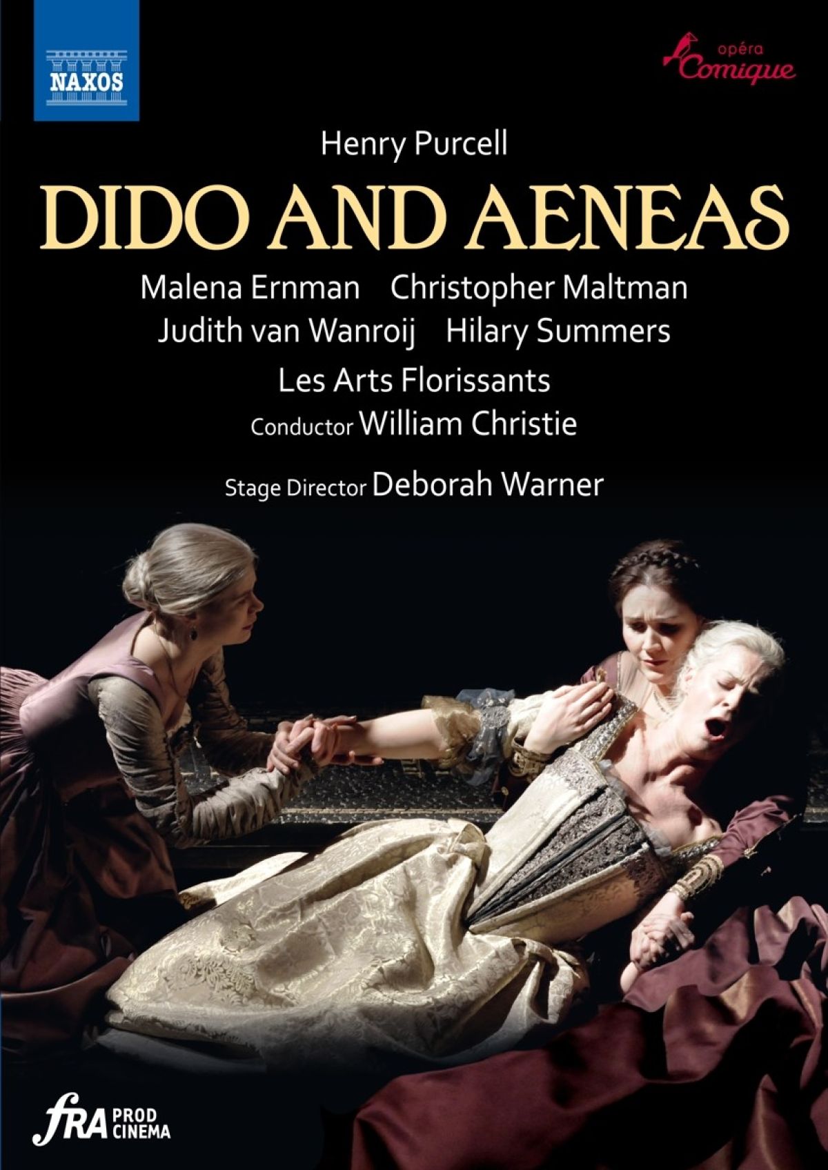 Afbeelding van Malena Ernman, Christopher Maltman, Judith Van Wanroij, Les Arts Florissants - Purcell: Dido And Aeneas