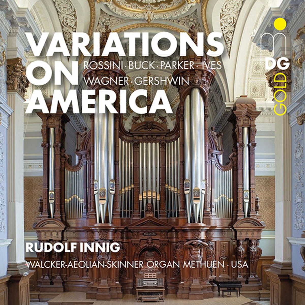 Afbeelding van Various Artists - Organ Works-Variations On Amer