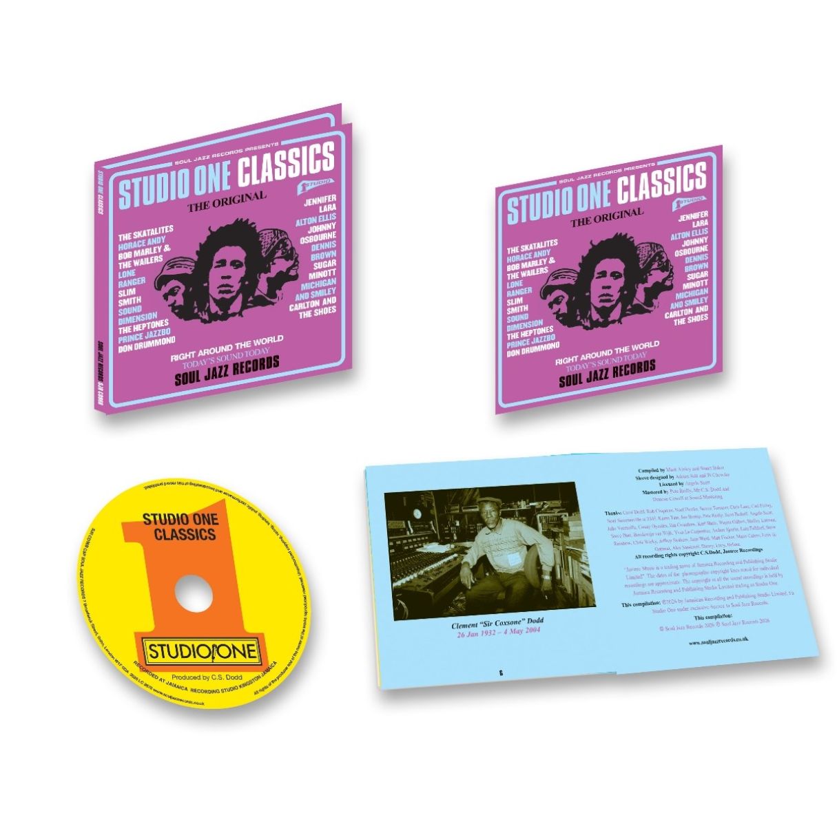 Afbeelding van Various Artists - Soul Jazz Records Presents Studio One Classics