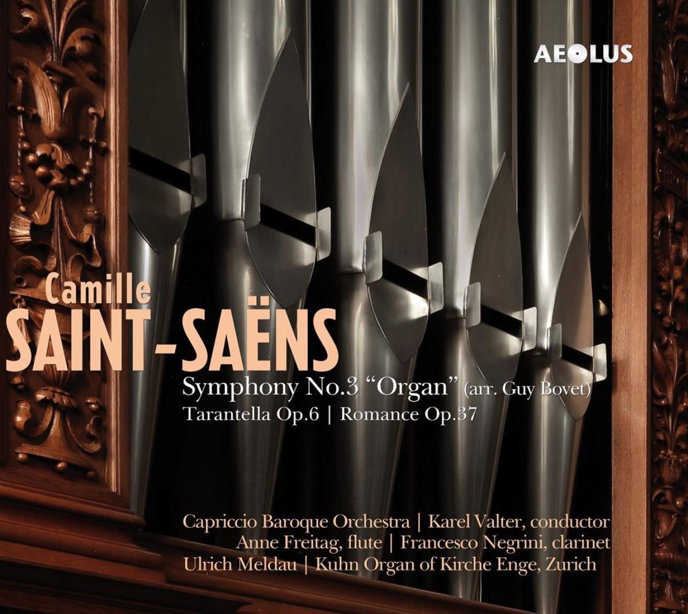 Afbeelding van Capriccio Baroque Orchestra, Karel Valter - Saint-Saëns: Symphony No.3 In C Minor, Op. 78 Organ
