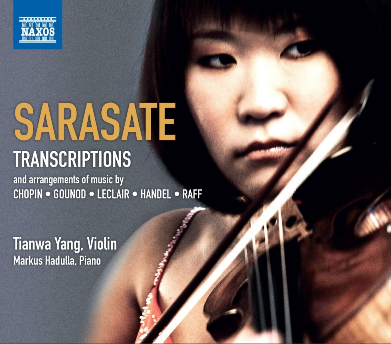 Afbeelding van Tianwa Yang, Markus Hadulla - Sarasate: Transcriptions And Arrangements Of Music By Chopin | Gounod | Leclair | Handel | Raff