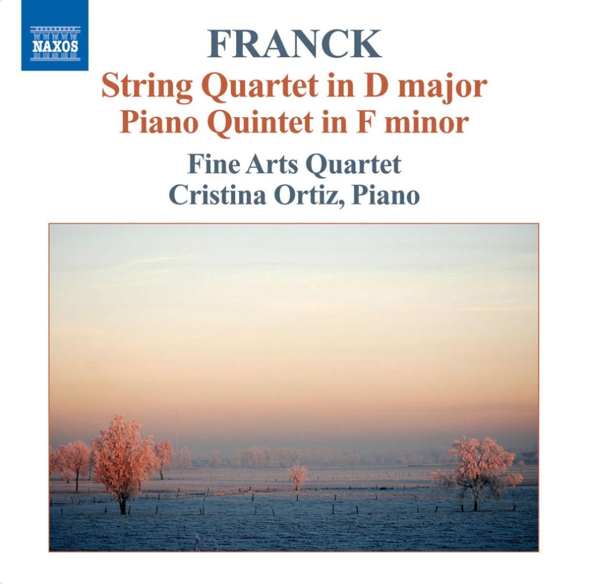 Afbeelding van Fine Arts Quartet, Cristina Ortiz - Franck: String Quartet | Piano Quintet