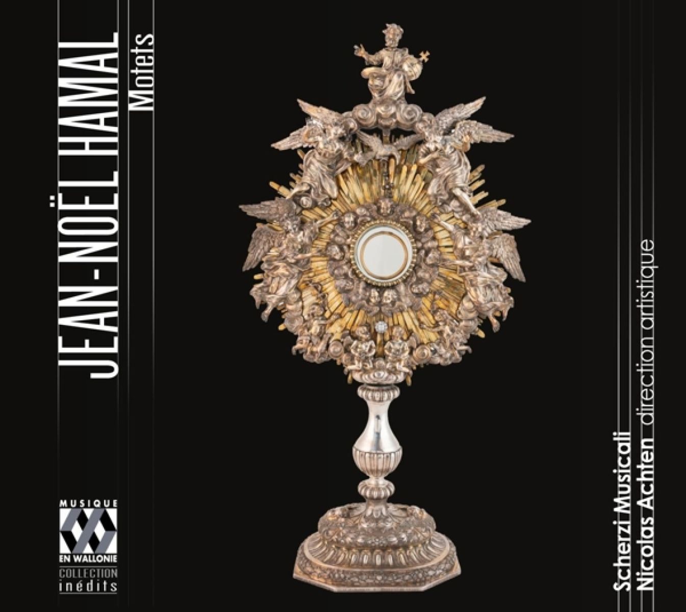 Afbeelding van Scherzi Musicali, Nicolas Achten - Jean-Noel Hamal: Motets