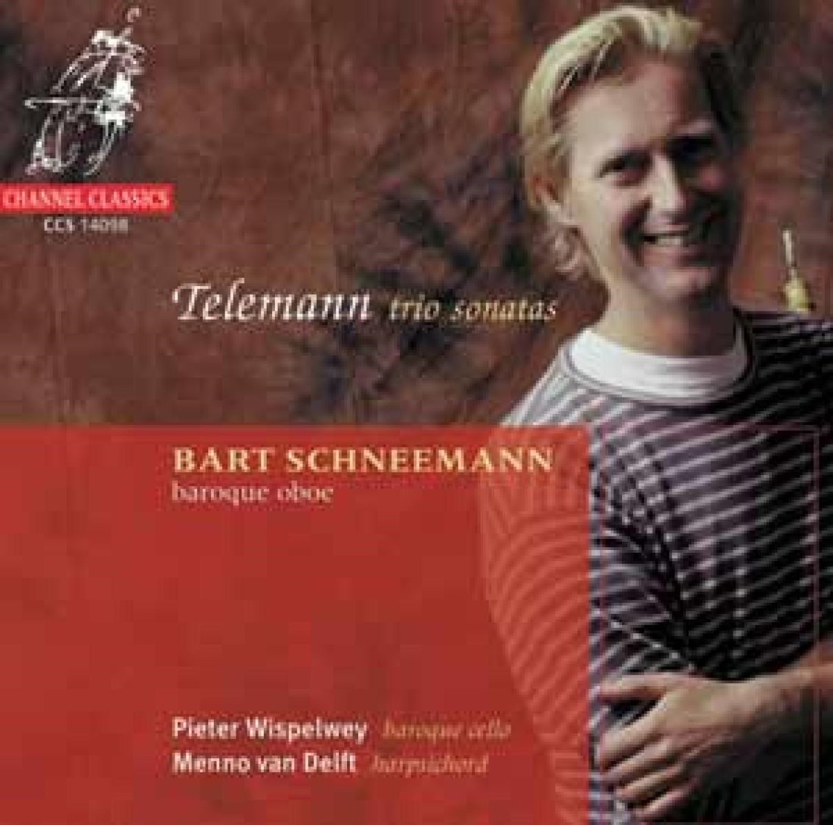 Bart Schneemann, Pieter Wispelwey, Menno Van Delft - Telemann: Trio Sonatas