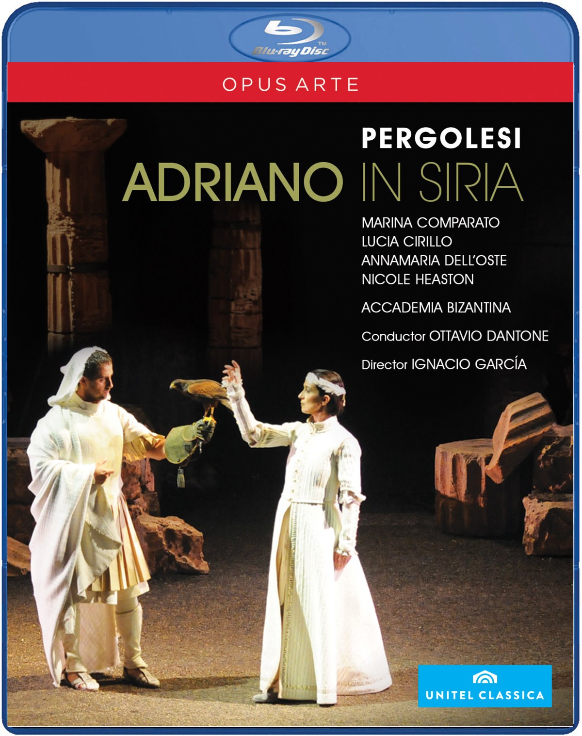 Afbeelding van Marina Comparato, Lucia Cirillo, Accadelia Bizantina, Ottavio Dantone - Pergolesi: Adriano In Siria