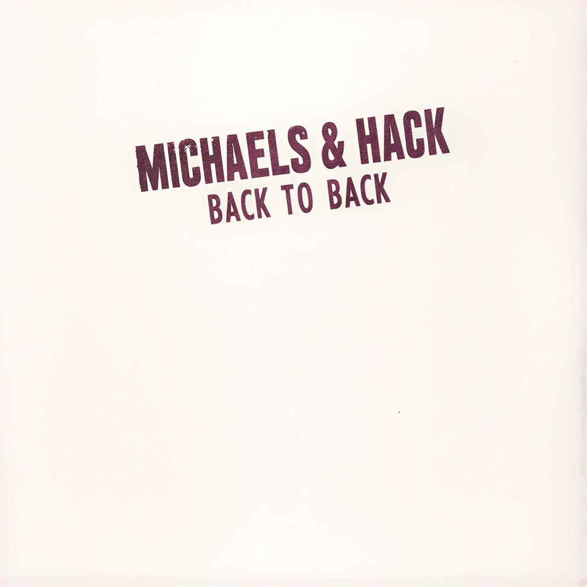 Afbeelding van Michaels & Hack - Back To Back