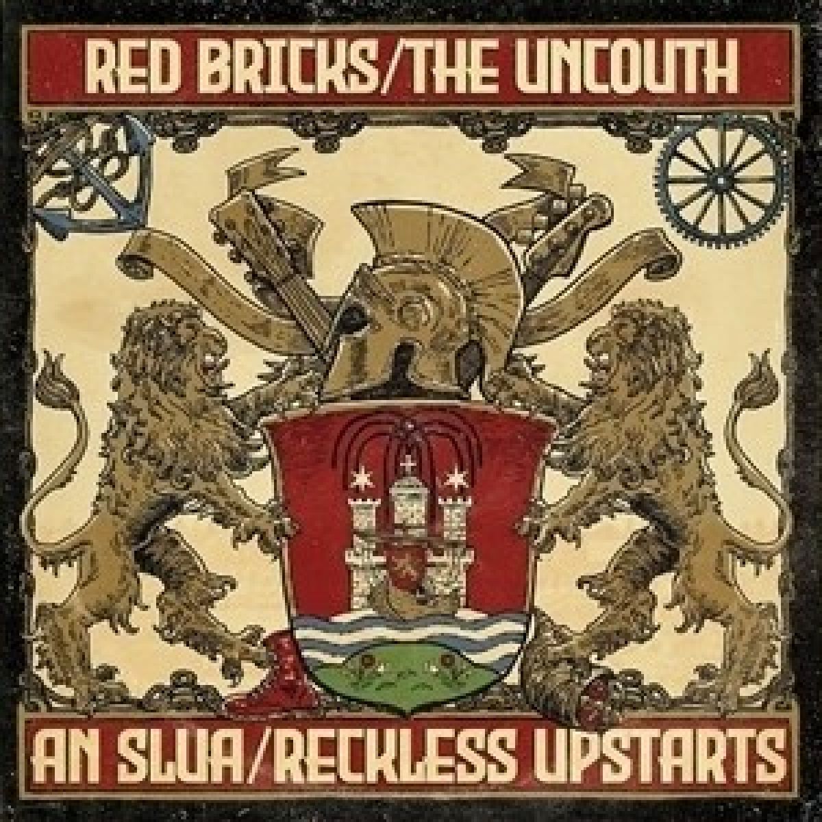 Afbeelding van Red Bricks / The Uncouth / An Slua / Reckless Upstarts - Intercontinental Oi!