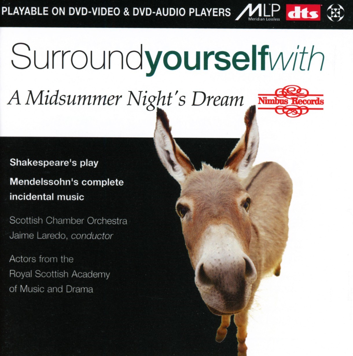 Afbeelding van Scottish Chamber Orchestra, Jaime Laredo - Mendelssohn: A Midsummer Night's Dream