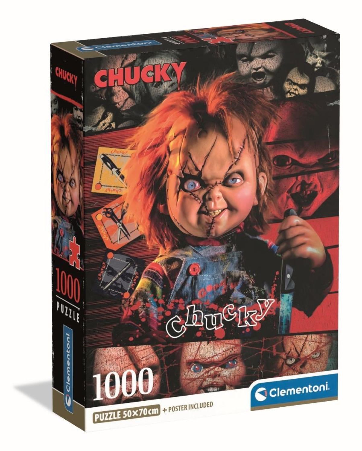 Afbeelding van Horror Movies - Chucky (Compact Box 10000 stukjes)
