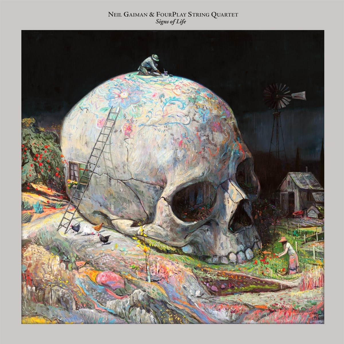 Afbeelding van Neil Gaiman & Fourplay String Quartet - Signs Of Life