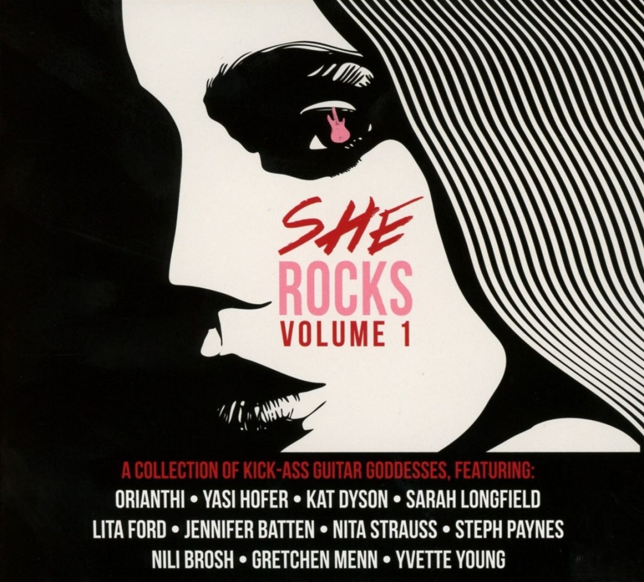 Afbeelding van Various Artists - She Rocks Volume 1 (A Collection Of Kick-Ass Guitar Goddesses)