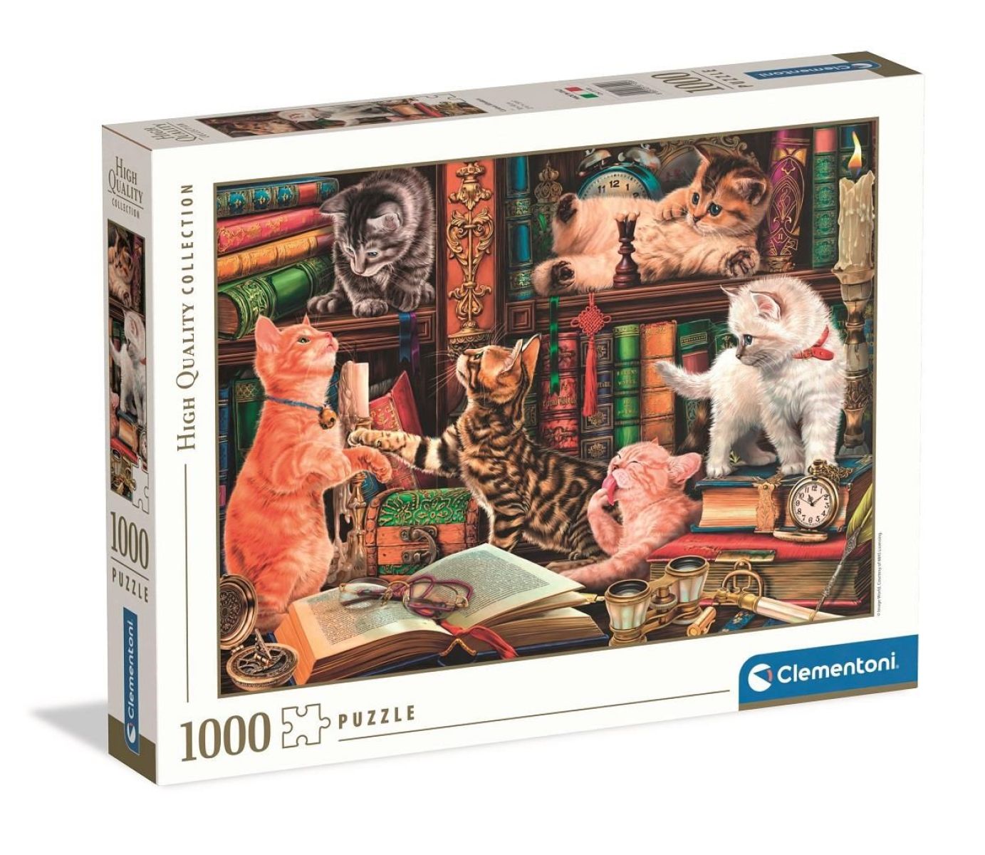 Afbeelding van Curious Whiskers HQC (1000 stukjes)