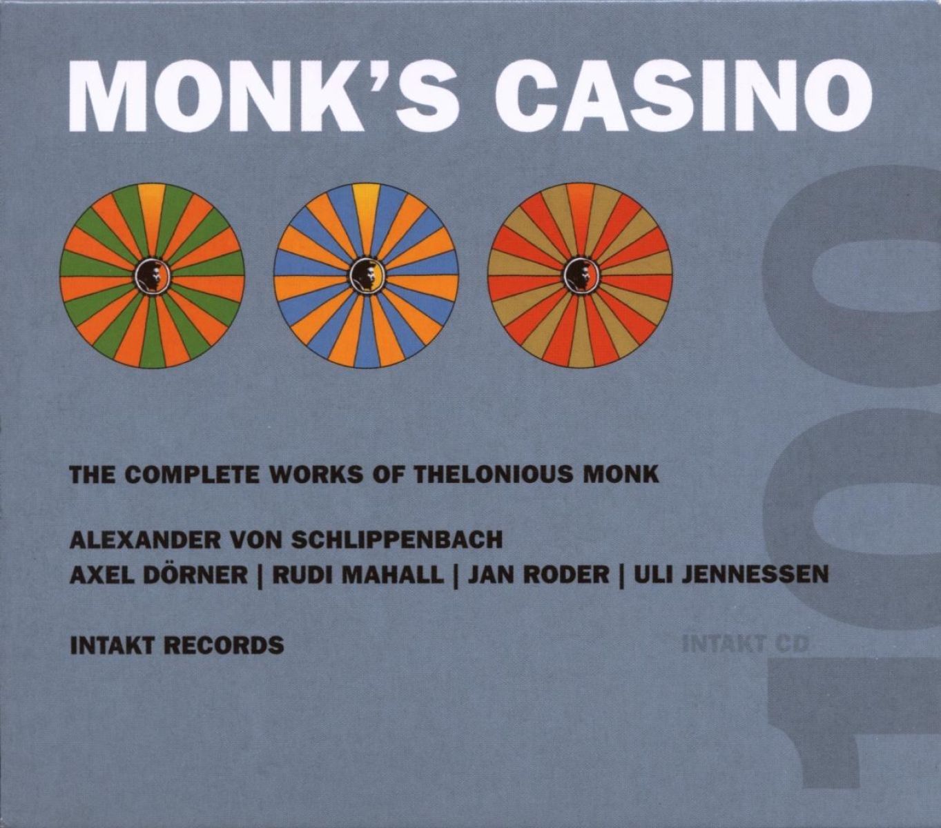 Afbeelding van Alexander von Schlippenbach, Axel Dörner, Rudi Mahall, Jan Roder, Uli Jenneßen - Monk's Casino, The Complete Works Of Thelonious Monk