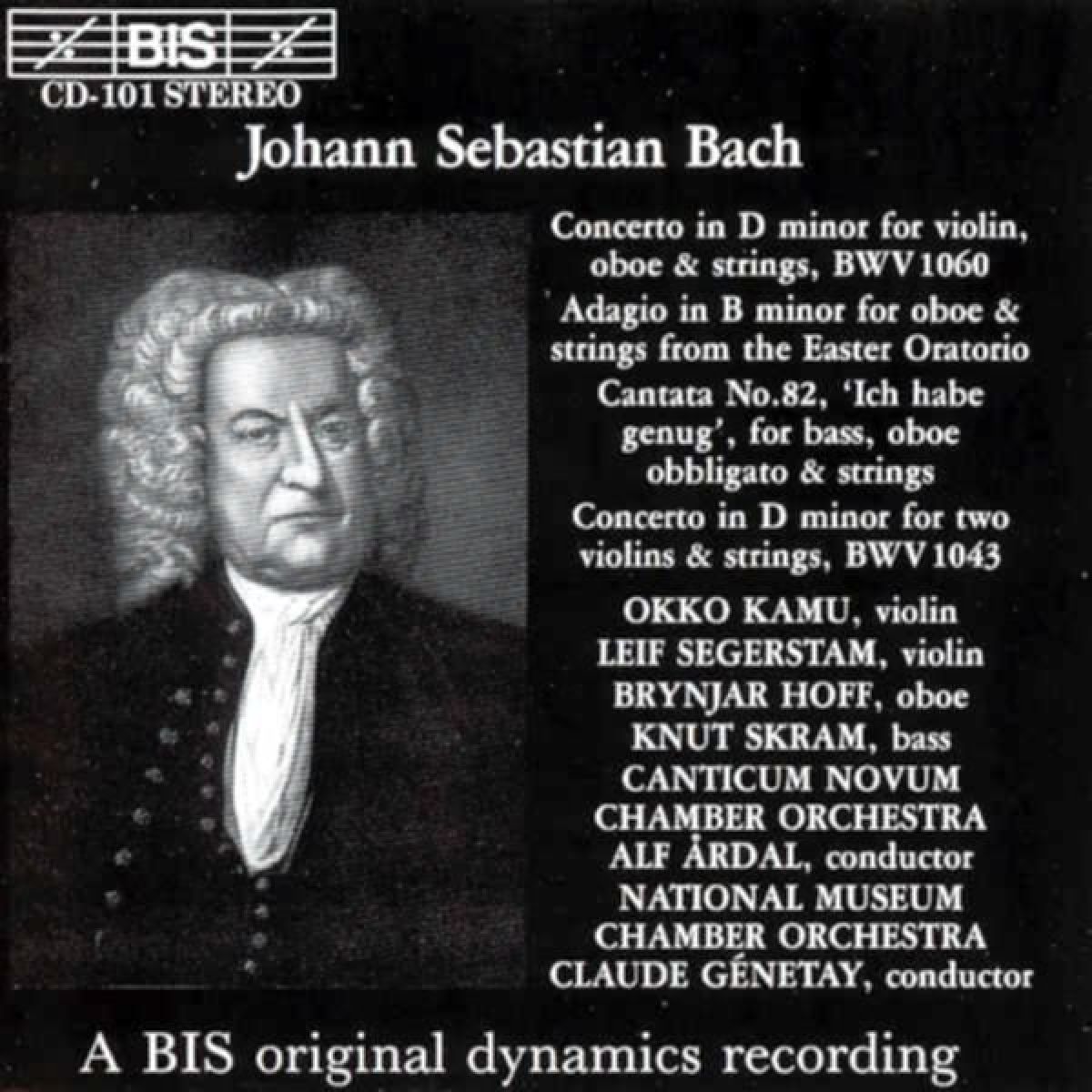 Canticum Novum Chamber Orchestra, National Musuem Chamber Orchestra - J.S. Bach: Concerto In D Minor For Violin, Oboe & Strings