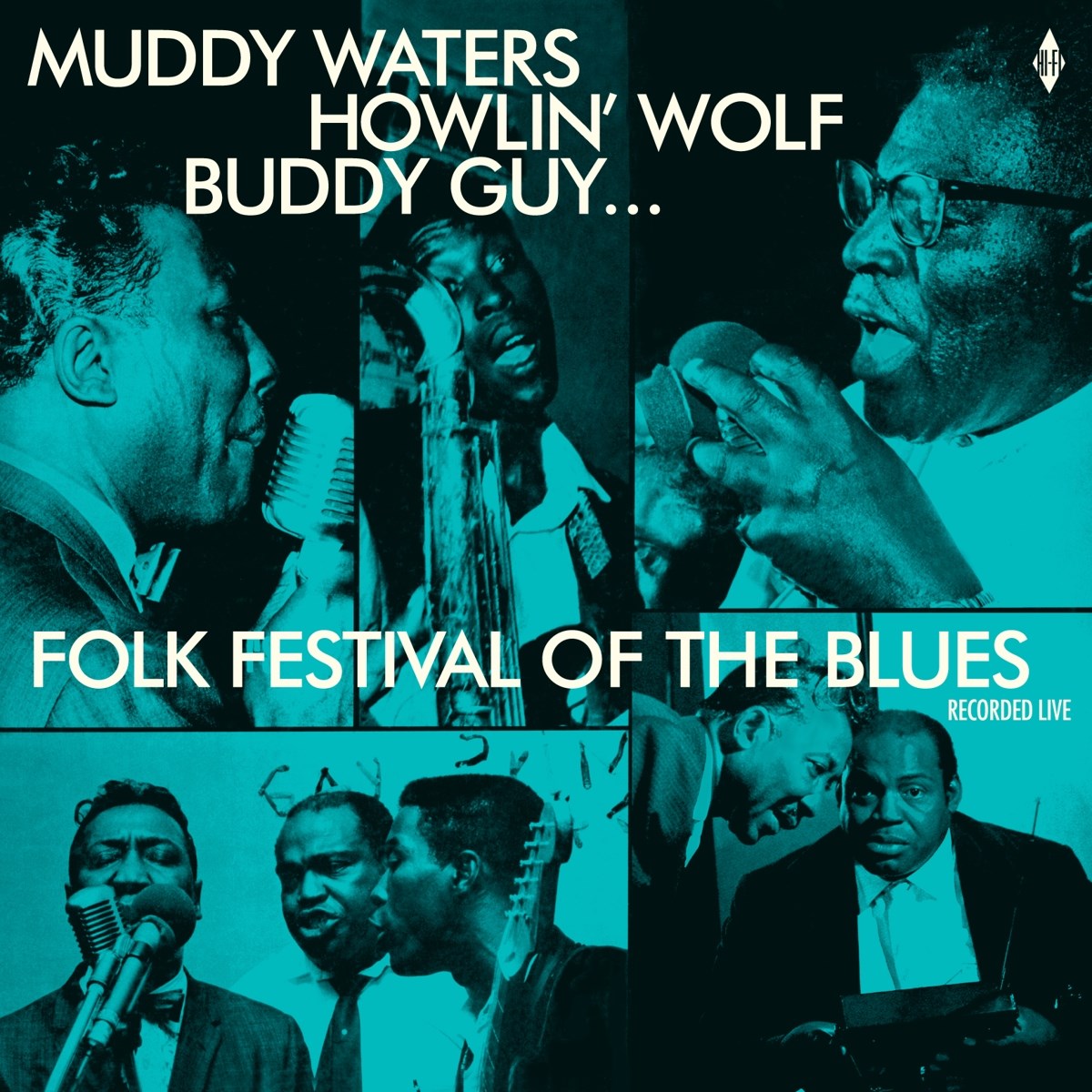 Afbeelding van Muddy Waters & Howlin' Wolf - Folk Festival Of The Blues