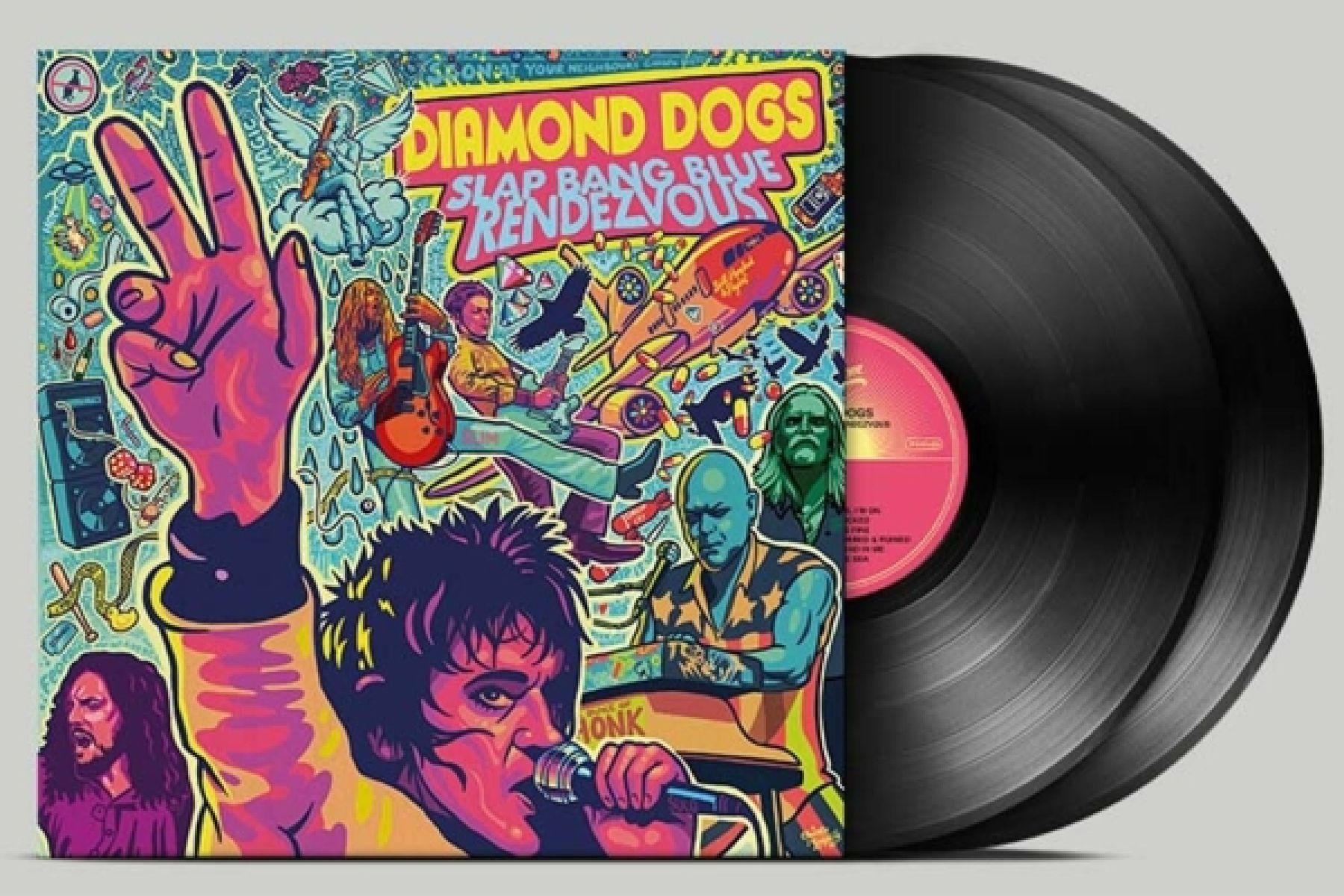 Afbeelding van Diamond Dogs - Slap Bang Blue Rendezvous
