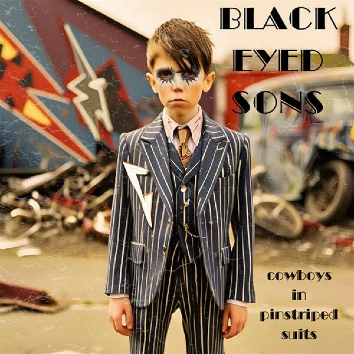 Afbeelding van Cowboys In Pinstriped Suits