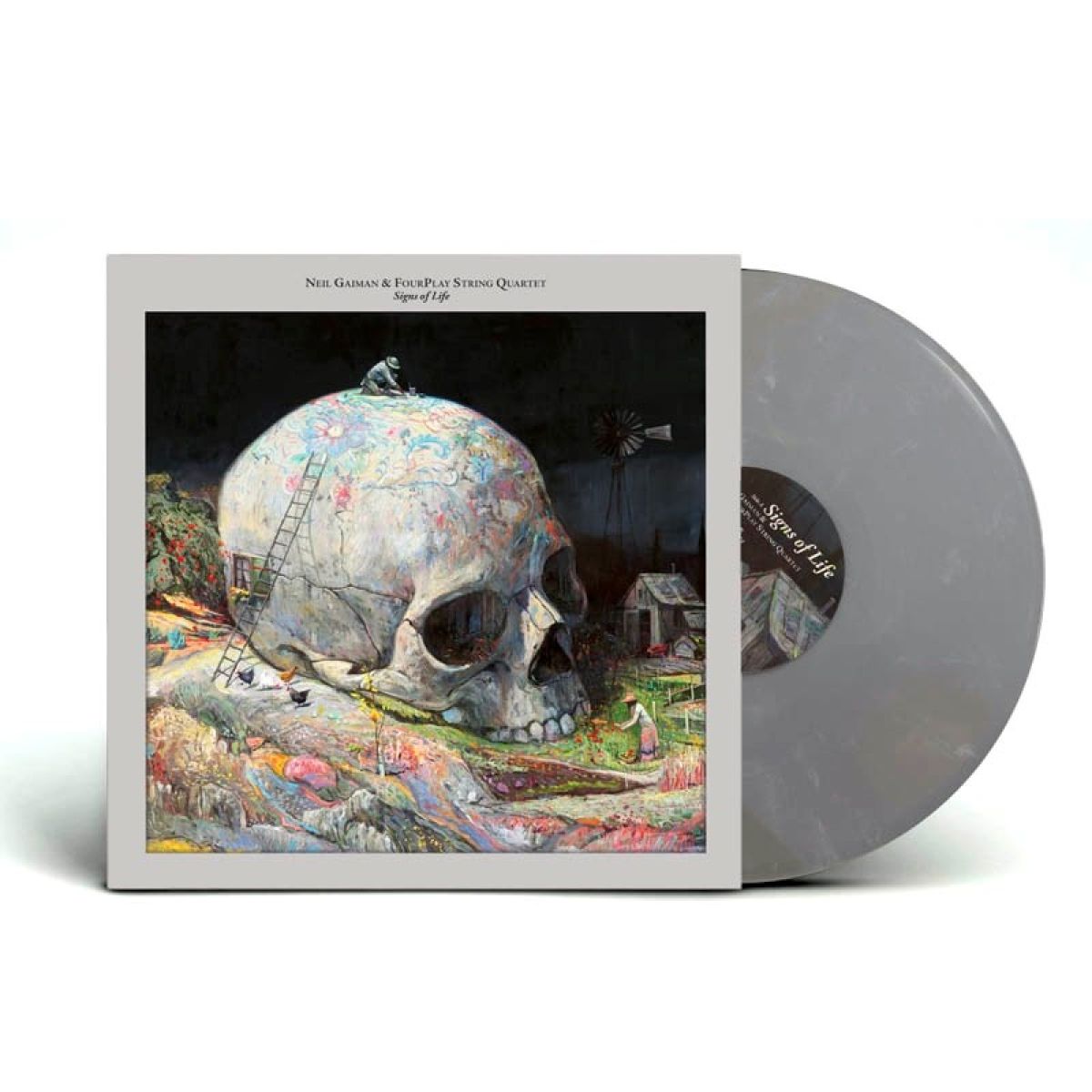 Afbeelding van Neil Gaiman & Fourplay String Quartet - Signs of Life