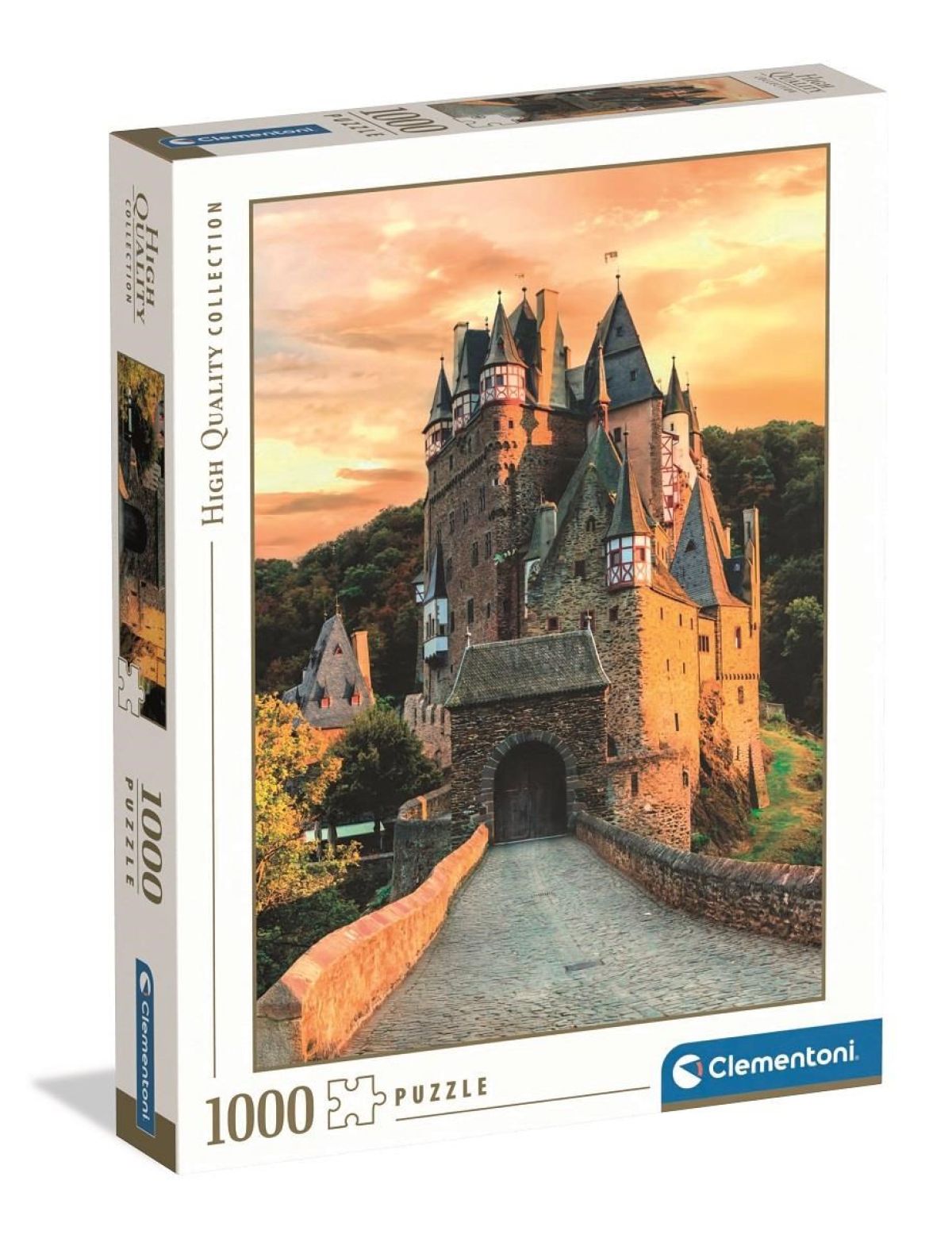 Golden Hour At Eltz Castle HQC (1000 stukjes)