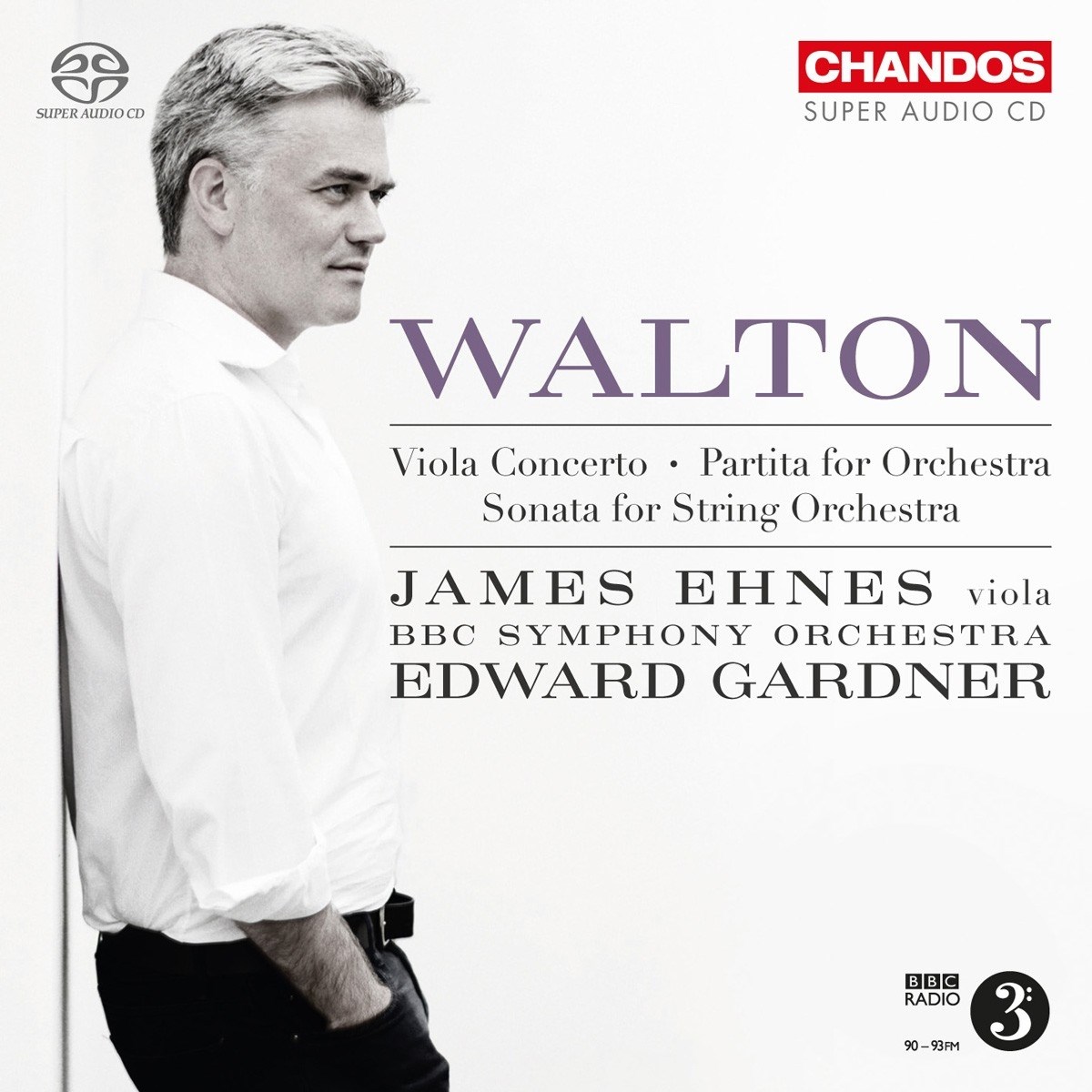 Afbeelding van BBC Symphony Orchestra, James Ehnes - Walton: Concerto For Viola (Rev. 1962)