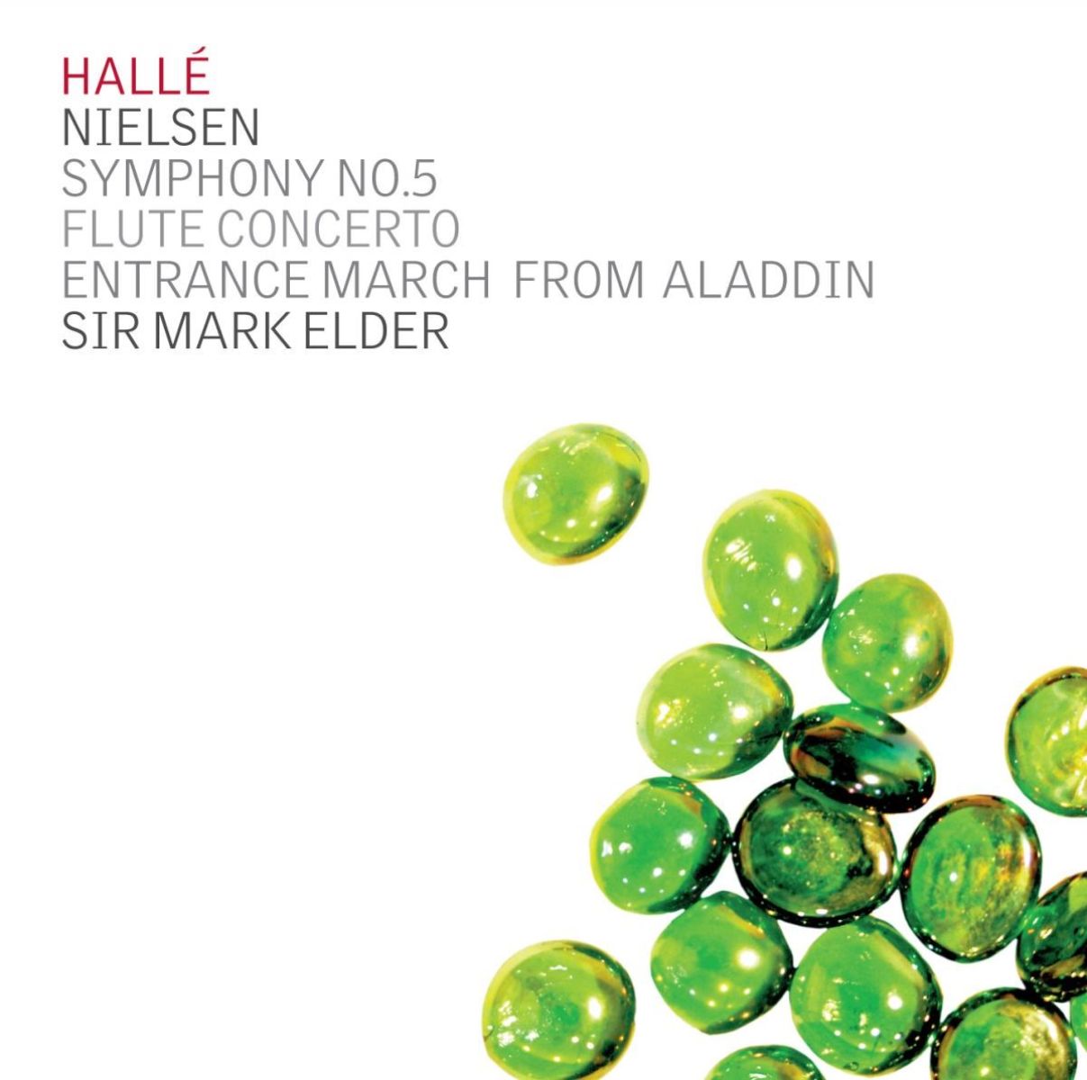 Afbeelding van Hallé Orchestra, Sir Mark Elder - Nielsen: Symphony 5, Flute Concerto
