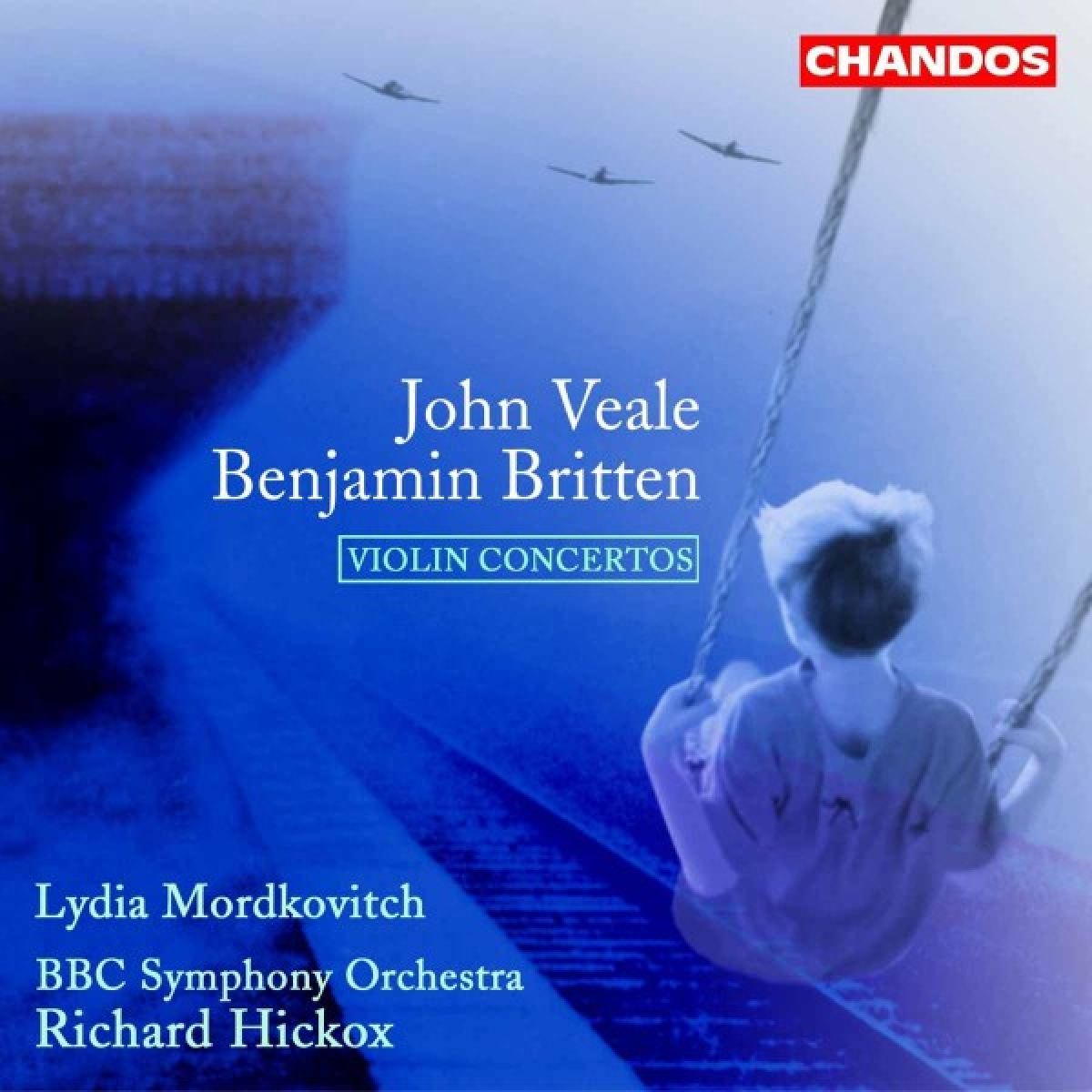 Afbeelding van Lydia Mordkovitch, BBC Symphony Orchestra, Richard Hickox - Britten | Veale: Violin Concertos