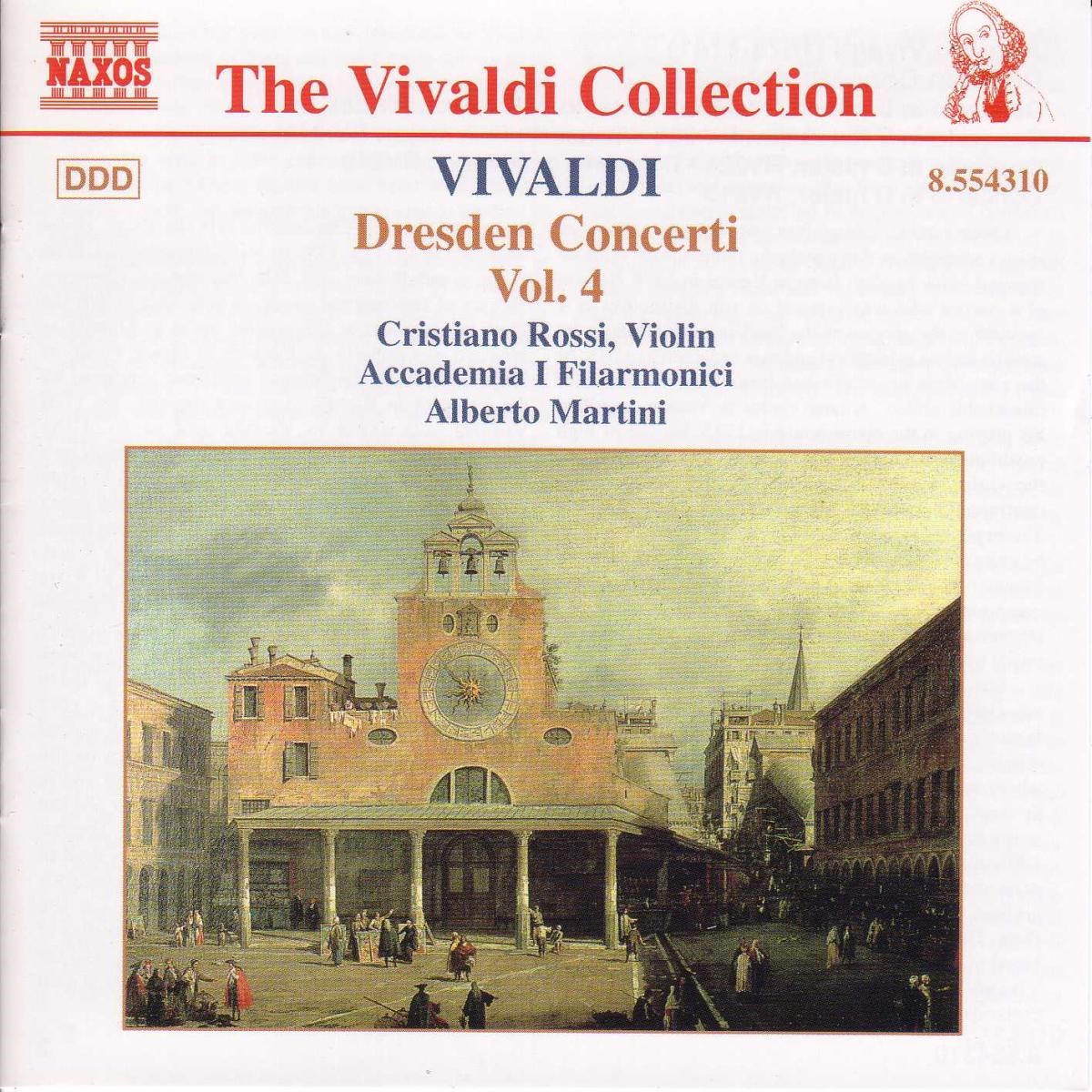Afbeelding van Cristiano Rossi, Accademia I Filarmonici, Alberto Martini - Vivaldi: Dresden Concerti IV