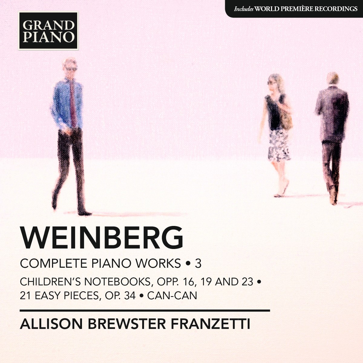 Allison Brewster Franzetti - Weinberg: Complete Piano Works 3