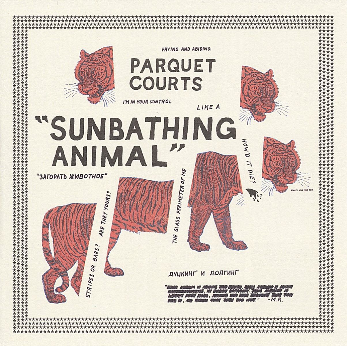 Afbeelding van Parquet Courts - Sunbathing Animal